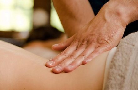 Back, shoulder and neck massage 25'
