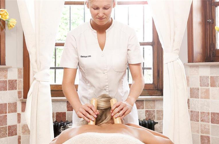 Bamboo body massage 50'