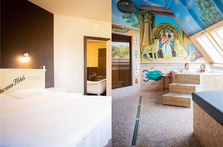 Private sauna:Hotel Pack (Cleopatra/Superior) 2P