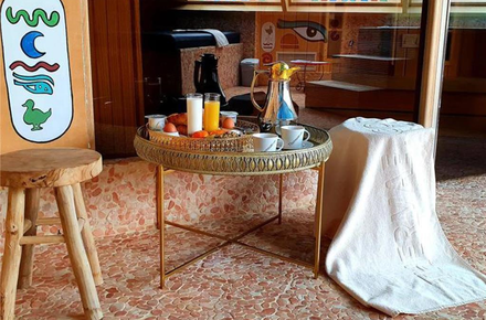 Privésauna Cleopatra met ontbijt