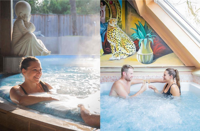 2 accès gratuits OU 2 pers. extra au sauna privé