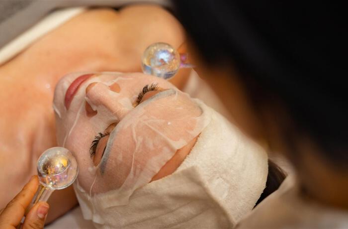 Rituel visage de profonde relaxation 80’
